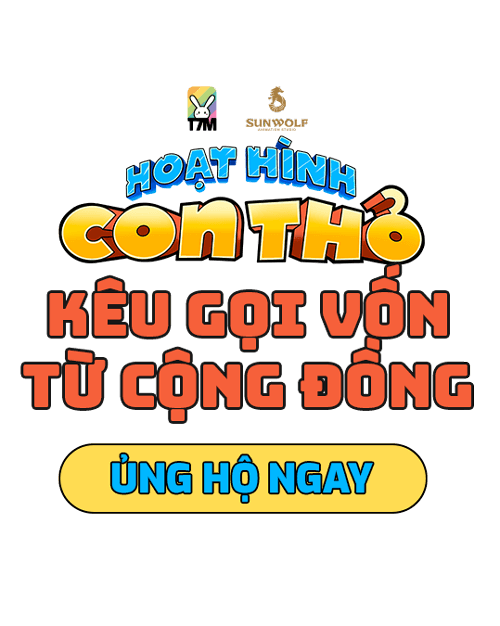 Hoạt hình con thỏ kêu gọi vốn cộng đồng